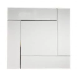 Straight Up Square Wall Mirror (70cm)