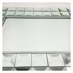 Bevel Rectangle Tiled Wall Mirror (72cm) *SECONDS MIRRORS