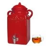Tuscan Country Style Red Beverage Dispenser