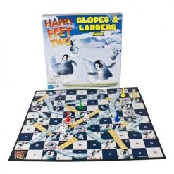 Pressman Happy Feet Two - Slopes & Ladders Game
