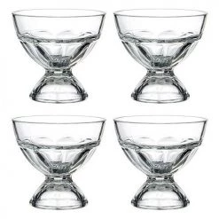 Sea Breeze Short Dessert Glasses (4pc) Bowls, Plates & Serveware