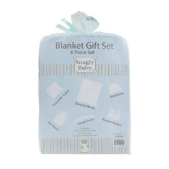 Snugly Baby Blanket Gift Set (6pc) - Cherry