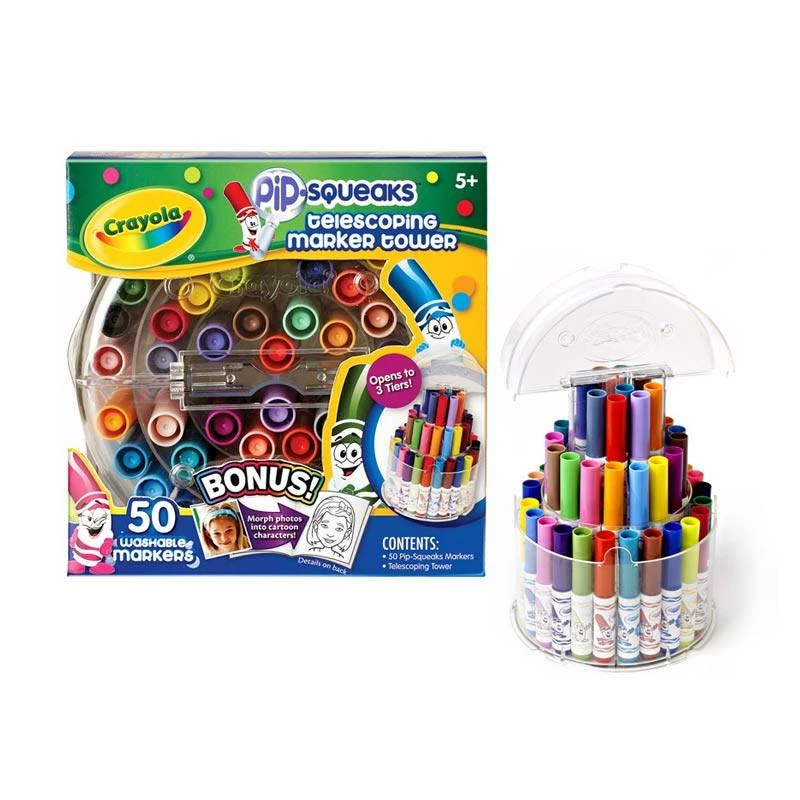Crayola Pip-Squeak Telescoping Marker Tower