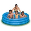 Intex Inflatable Crystal Blue Ring Pool (1.47m) BOYS GIFTS