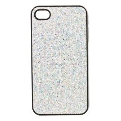Sparkle IPhone Case - Silver Metallics