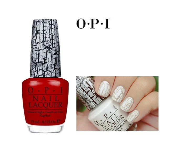 O.P.I Shatter Nail Lacquer - Red