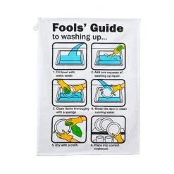 50 Fifty Fools Guide To Washing Up Tea Towel