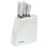 S&P Soho Knife Block Set - White