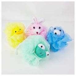 Kids Animal Shower Body Pouf