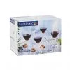 Luminarc Elegance Red Wine Glasses (6pc) Last Chance - Final Few