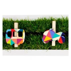 Crystal Ashley Kiwiana Magnetic Meadow Art Peg - Transportation