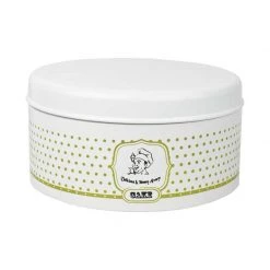Retro Polka Dot Cake Tin CANISTERS & TINS