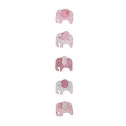 Tiger Tribe Single String Mobile - Pink Elephant