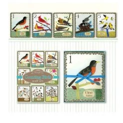 EeBoo Counting Birds Wall Cards (1-10) Mobiles, Playmats & Nursery Items