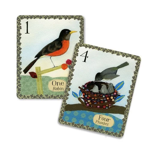 EeBoo Counting Birds Wall Cards (1-10) Mobiles, Playmats & Nursery Items