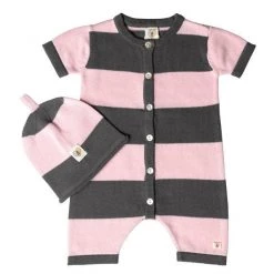 Nurtured By Nature Bud Snugglesuit & Hat - Marshmellow Kiwiana