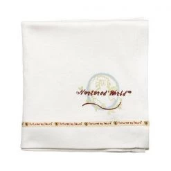 Nurtured By Nature Last Chance - Final Few Organic Cotton Blanket/Swaddle - Milk