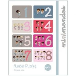 Minimondos Number Puzzle 30pc Last Chance - Final Few