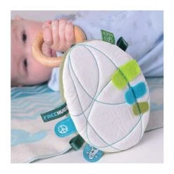 O.B Designs Flipity Flops Sensory Teether - Peace Rattles & Teething Items
