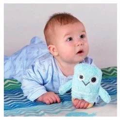 O.B Designs Rattles & Teething Items Ding A Ring Teether Rattle - Bernie Bird