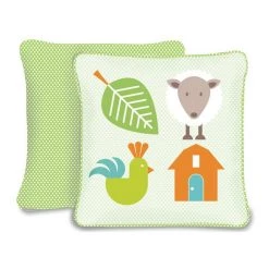 Little Chipipi Organic Baby - Farmland Cushion