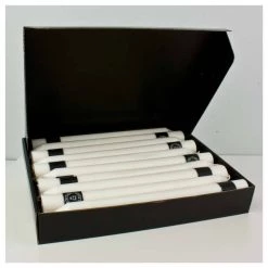 Notre Vie Kiwiana Tapered Dinner Candles (4pk) - Unscented