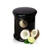 Surmanti Black Long Burning EcoSoya Candle - Lime & Coconut