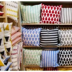 The Good Housewife Peak Cushion - Silt Green Cushions