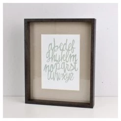 Present Time Timbre Photo Frame - Black Last Chance - Final Few