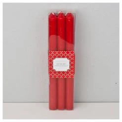 Stoneleigh & Roberson Luxury Dining Candles - Red (6pk)