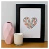 Cenario Wall Prints A4 Print - Big Heart