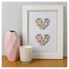 Cenario Wall Prints A4 Print - Little Hearts