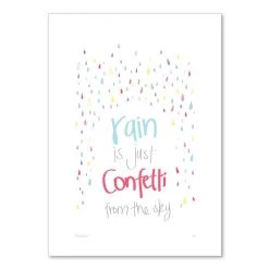 Cenario Kiwiana Confetti Multi Wall Print (A4)