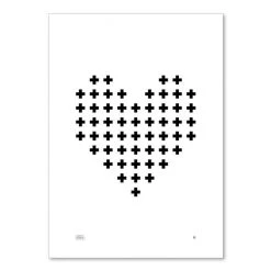 Dekor Studio Print (A4) - Cross My Heart Kiwiana