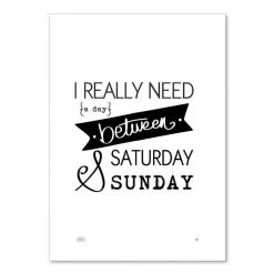 Dekor Studio Day Between Wall Print (A4)