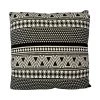 Stoneleigh & Roberson Black & Cream Aztec Cushion Last Chance - Final Few