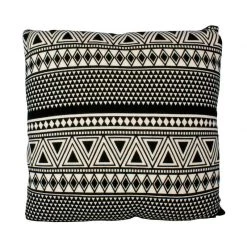 Stoneleigh & Roberson Black & Cream Aztec Cushion Last Chance - Final Few