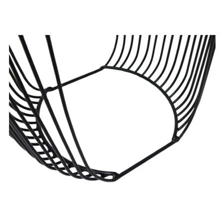 Jennifer Dumet Black Metal Stool