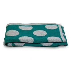 Me & My Trend Reversible Mint Spot Throw Last Chance - Final Few