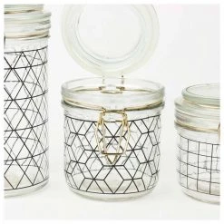 Present Time Last Chance - Final Few Black Hexagon Canister - Medium