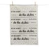 Linens & More Do The Dishes Word Tea Towel