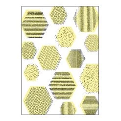 Jason Spot & Lines Hexagon Tea Towel TEA TOWELS, MITTS & CLOTHS
