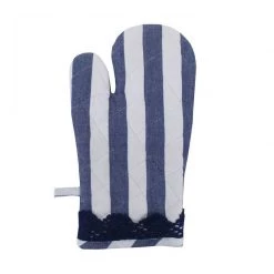 Linens & More Granny's Navy Oven Glove