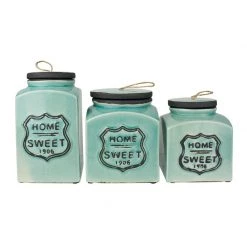 Mayon Decorative Home Sweet Home Canisters Country Style