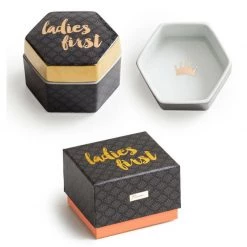 Rosanna Inc Trinket Tray - Ladies First