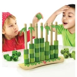 Hape Quattro Bamboo Strategy Game
