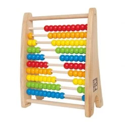 Hape Rainbow Counting Bead Abacus