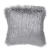 Jason Grey Faux Fur Cushion (45cm)