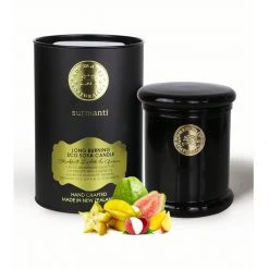 Surmanti Long Burning EcoSoya Candle - Starfruit, Lychee & Guava