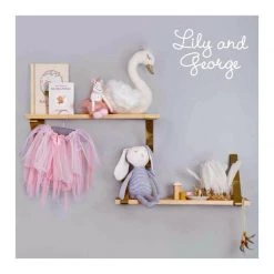 Lily & George Sylvie Swan Soft Toy